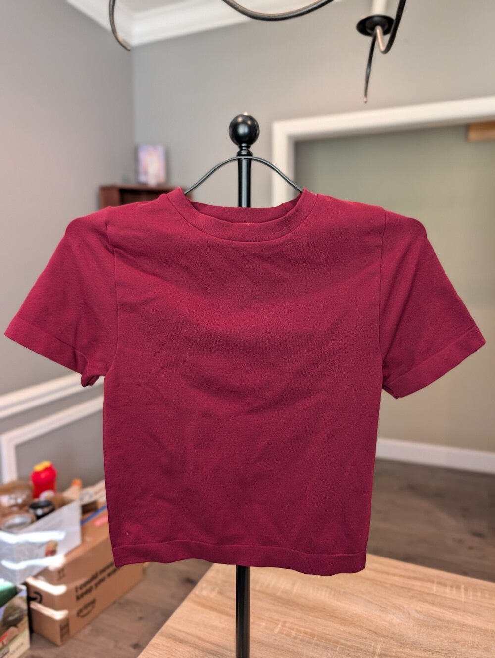Short Sleeve Tee in Red